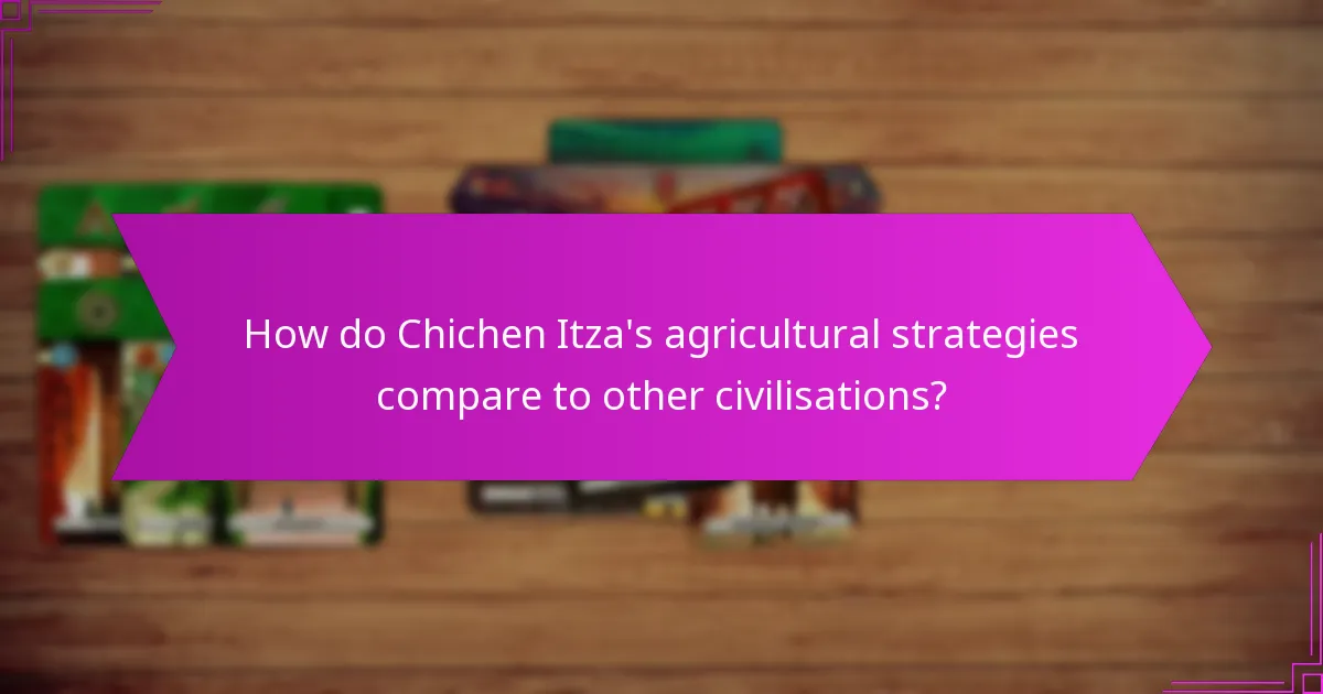 What age benefits did Chichen Itza experience from its agricultural practices?