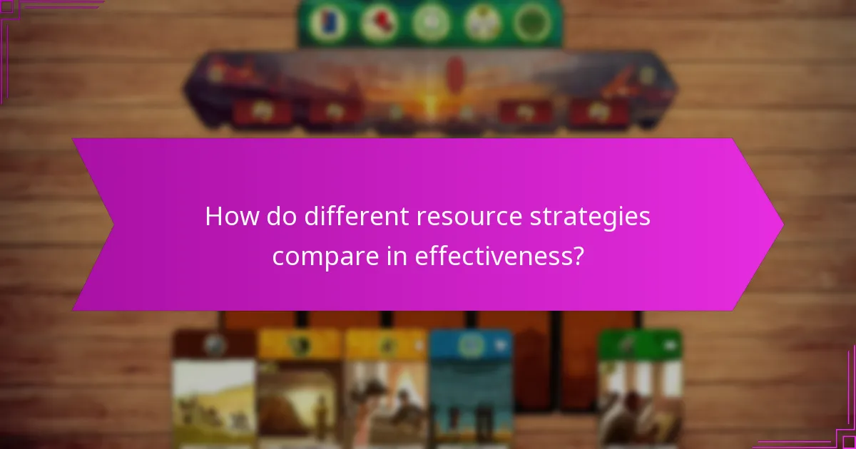 Which factors influence effective resource allocation at age three?