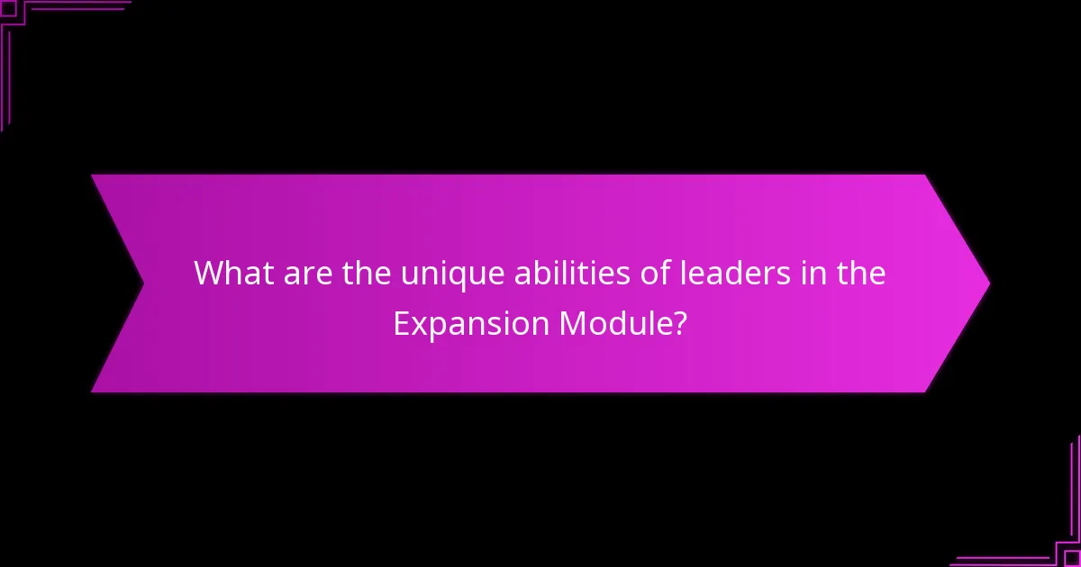 How do leaders compare in terms of strengths and weaknesses?