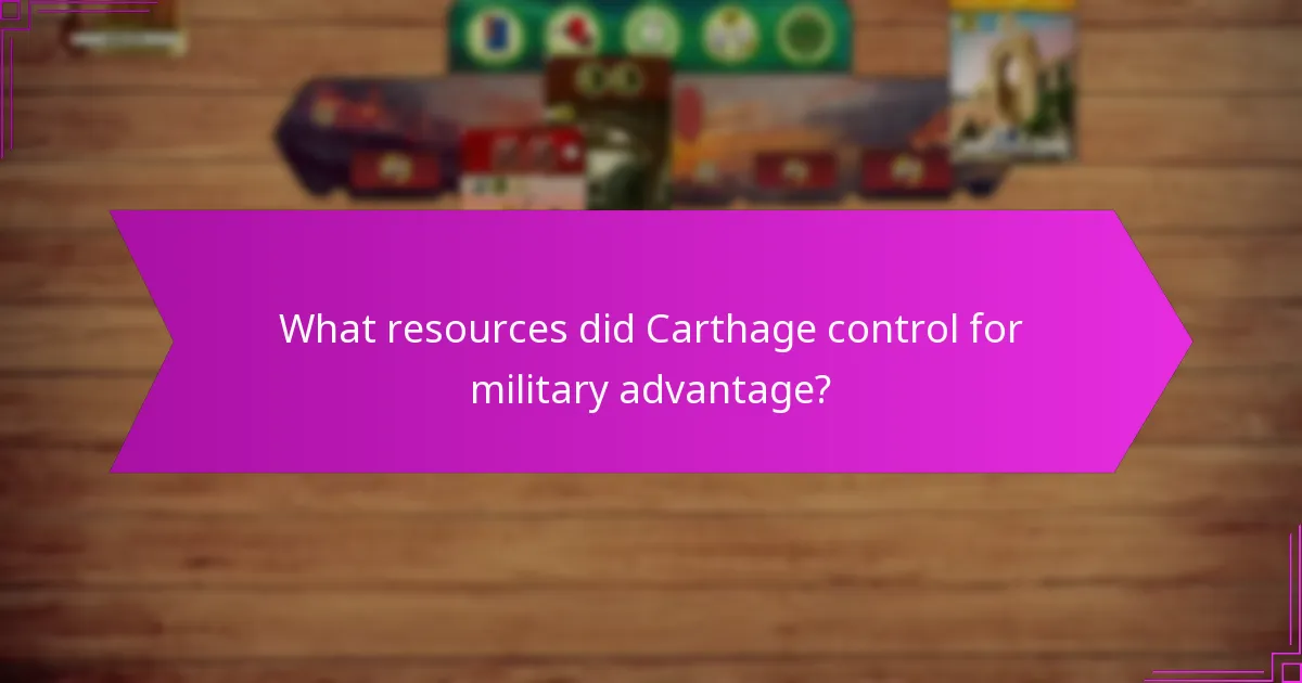What were the consequences of Carthage’s military expansion?